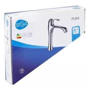 Torneira Alta Monocomando Banheiro Cromado Elegance - Luxo