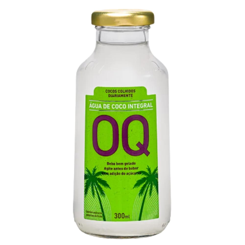 Kit 6X: Água de Coco Natural OQ 300ml