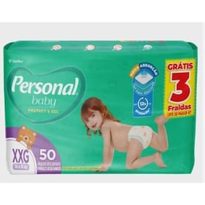 Fralda Inf Personal Soft & Protect Xxg C/50