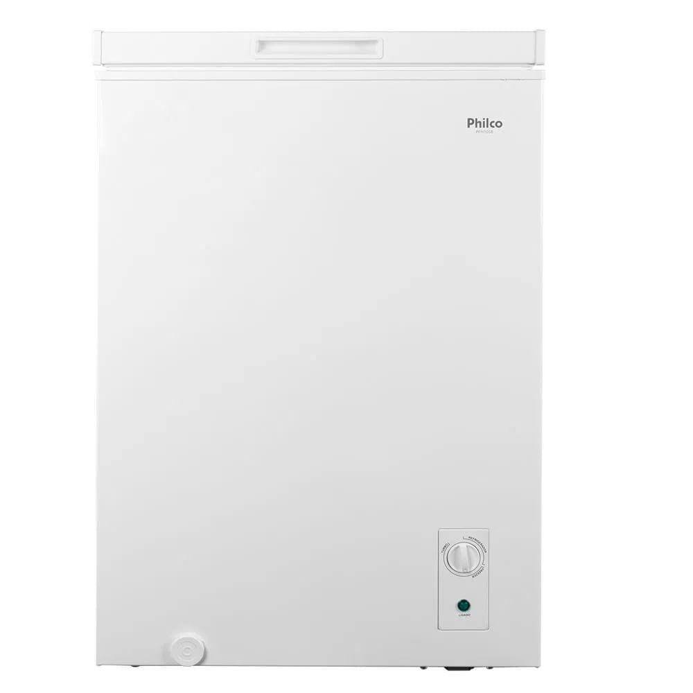 Freezer Horizontal 2 em 1 Philco 99 Litros Branco PFH105B - 220 Volts