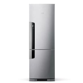 Refrigerador Consul 397 Litros Frost Free Duplex Evox Inox Com Freezer Embaixo CRE44BK – 127 Volts