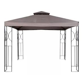 Gazebo Pergolado 300x300cm Metal E Poliester Jardim Premium