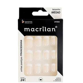 Unha Postiça Francesinha Macrilam Up309a C/24 Un