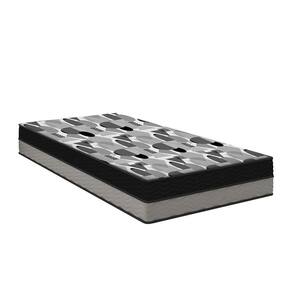 Colchão ISO Dupla Face Solteirão Ortobom 108x198x20cm Cinza/Preto