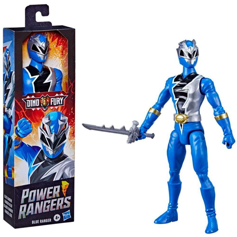 Boneco - Figura Power Ranger Dnf Blue Ranger Hasbro
