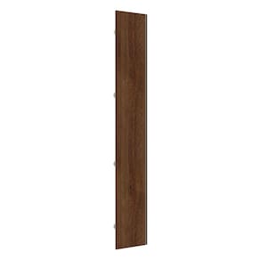 Porta para Roupeiro Closet Canto Diagonal Individual 40cm Puxador Perfil Champagne Luciane Móveis