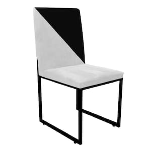 Cadeira Stan Duo Sala De Jantar Branco E Preto