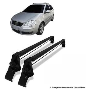 Rack De Teto Bagageiro Polo Sedan 4 Portas 2005 A 2012