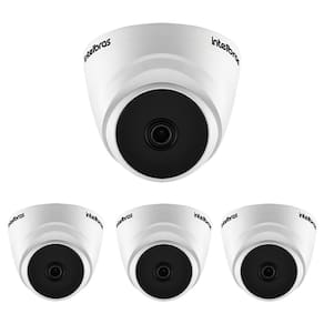 Kit 4 Câmeras Multi HD 2 Megapixels 2.8mm 20m VHD 1220 D G7 Intelbras