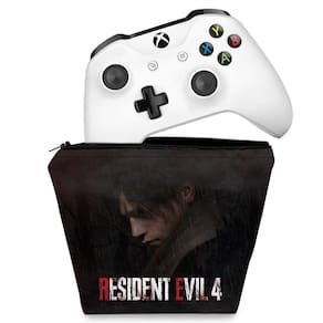 Capa Anti Poeira e Skin Xbox One S Slim - Resident Evil 4 Remake