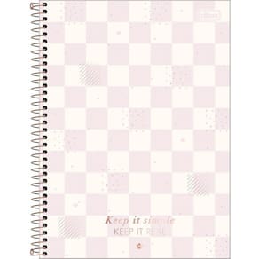 Caderno Espiral Tilibra Universitário Capa Dura Soho 16 Matérias 256 Folhas - Embalagem com 2 Unidades