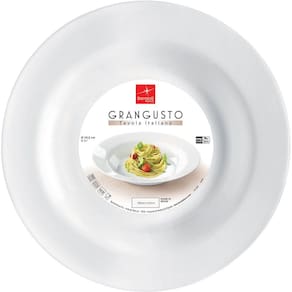BORMIOLI ROCCO GRANGUSTO PRATO PASTA 5x29x29cm VIDRO TEMPERADO BRANCO