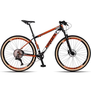 Bicicleta 29 Dropp Race 12V  Freio Hidráulico Suspensão com Trava no Guidão