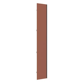 Porta Lateral Closet Individual para Roupeiro 4 Portas com Puxador Inox Prime Luciane Móveis