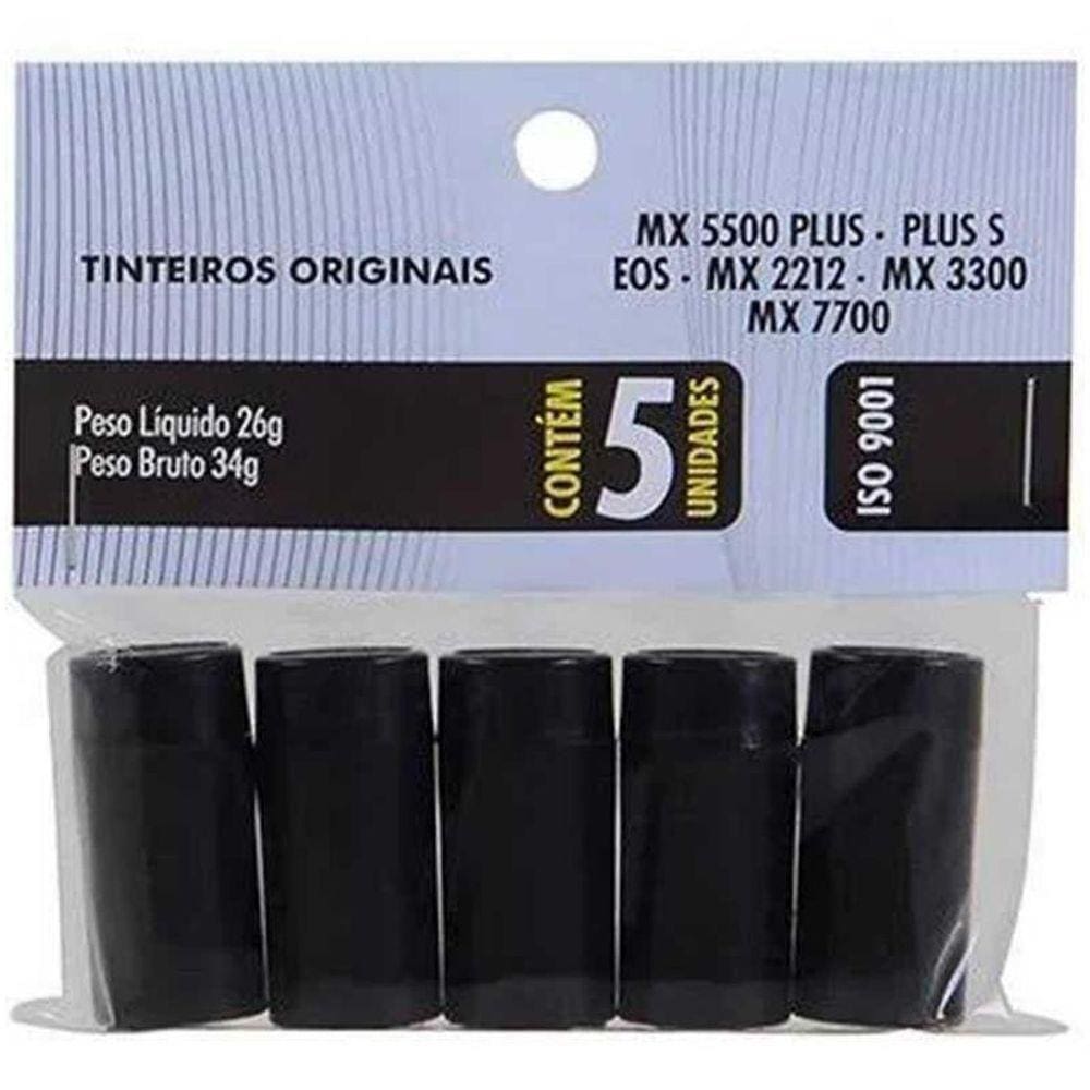Blister Tinteiro 20 Mm Mx 5500 Plus 5 Unidades Fixxar