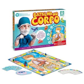 Jogo Batalha No Corpo Nig 165 - Nig Brinquedos