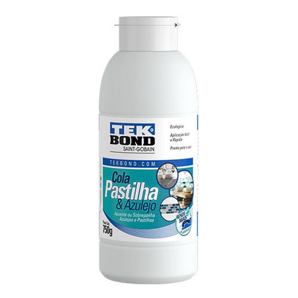 Cola Pastilha Azulejo Ceramica Ladrilho 750g Tekbond