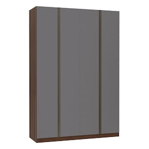 Guarda Roupa 4 Portas 3 Gavetas 159 cm Prime Luciane Móveis