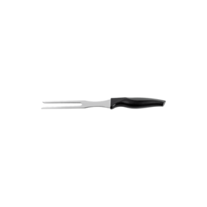 Garfo Trinchante Brinox Cross 29 cm Em Aço Inox Com Cabo Preto