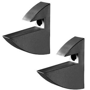 Suporte Plástico Para Prateleira Preto Brasforma