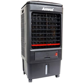 Climatizador Ar Frio 18 L Portátil Evaporativo Industrial Umidificador Preto Amvox ACL 018