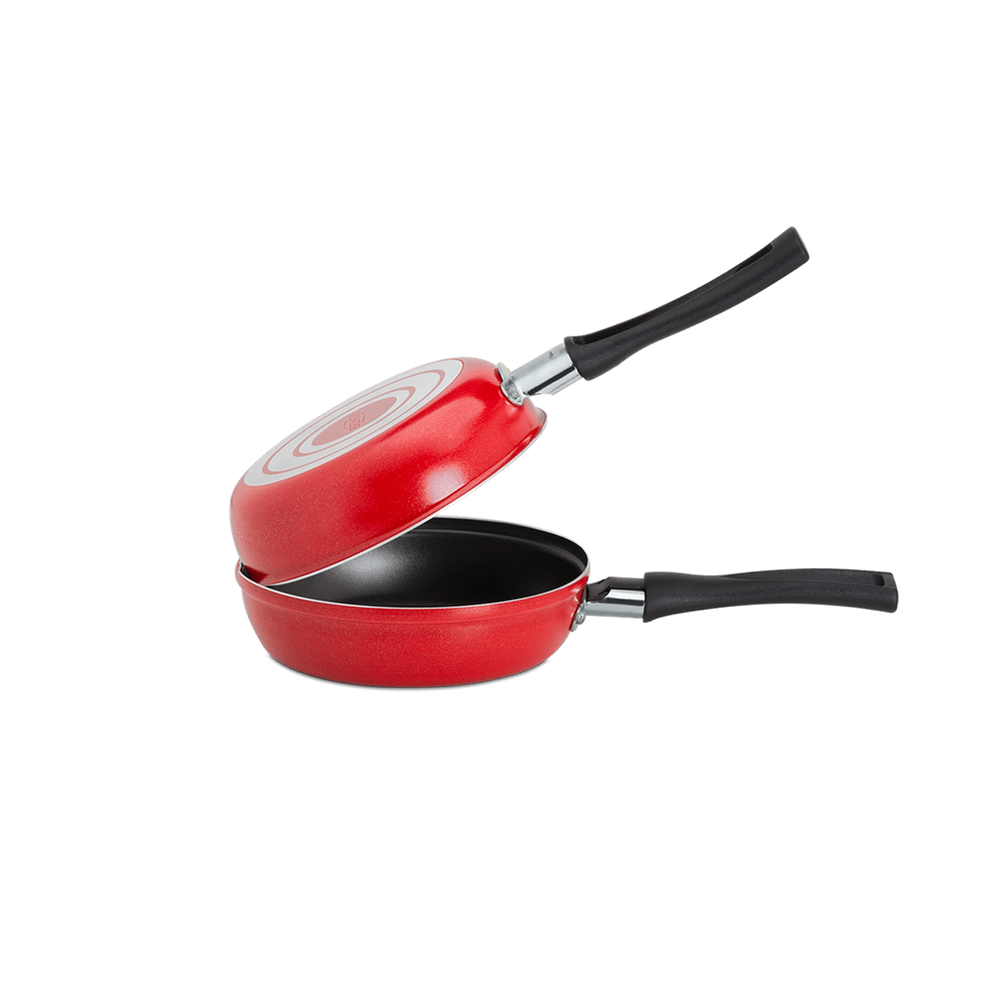 Omeleteira Brinox Garlic Antiaderente 0,7 Litros Ø 18 cm Vermelho