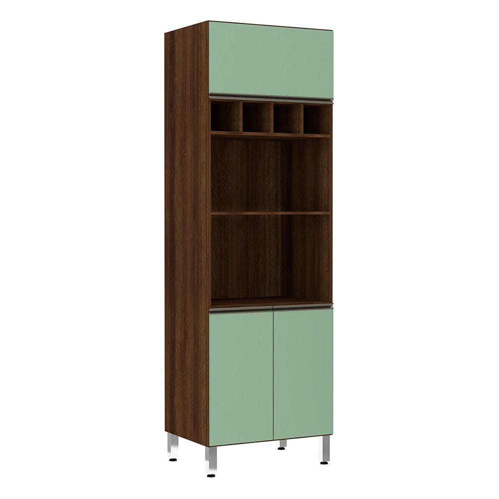 Paneleiro Jade 70 cm Duplo Nicho 3 Portas Luciane