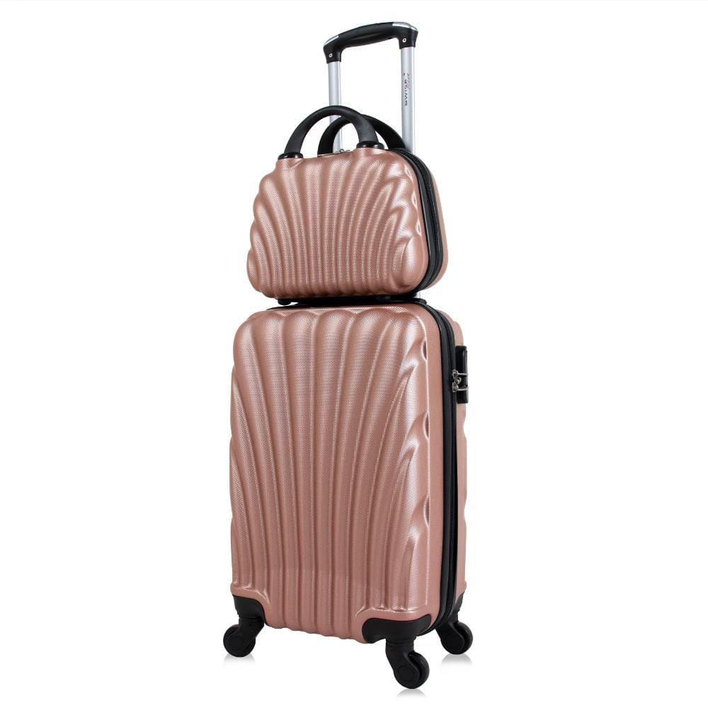 Kit Mala de bordo com Frasqueira Dizy Rose Swiss Move