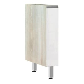 Balcão de Cozinha sem Tampo 15cm 1 Porta Lis Luciane Móveis