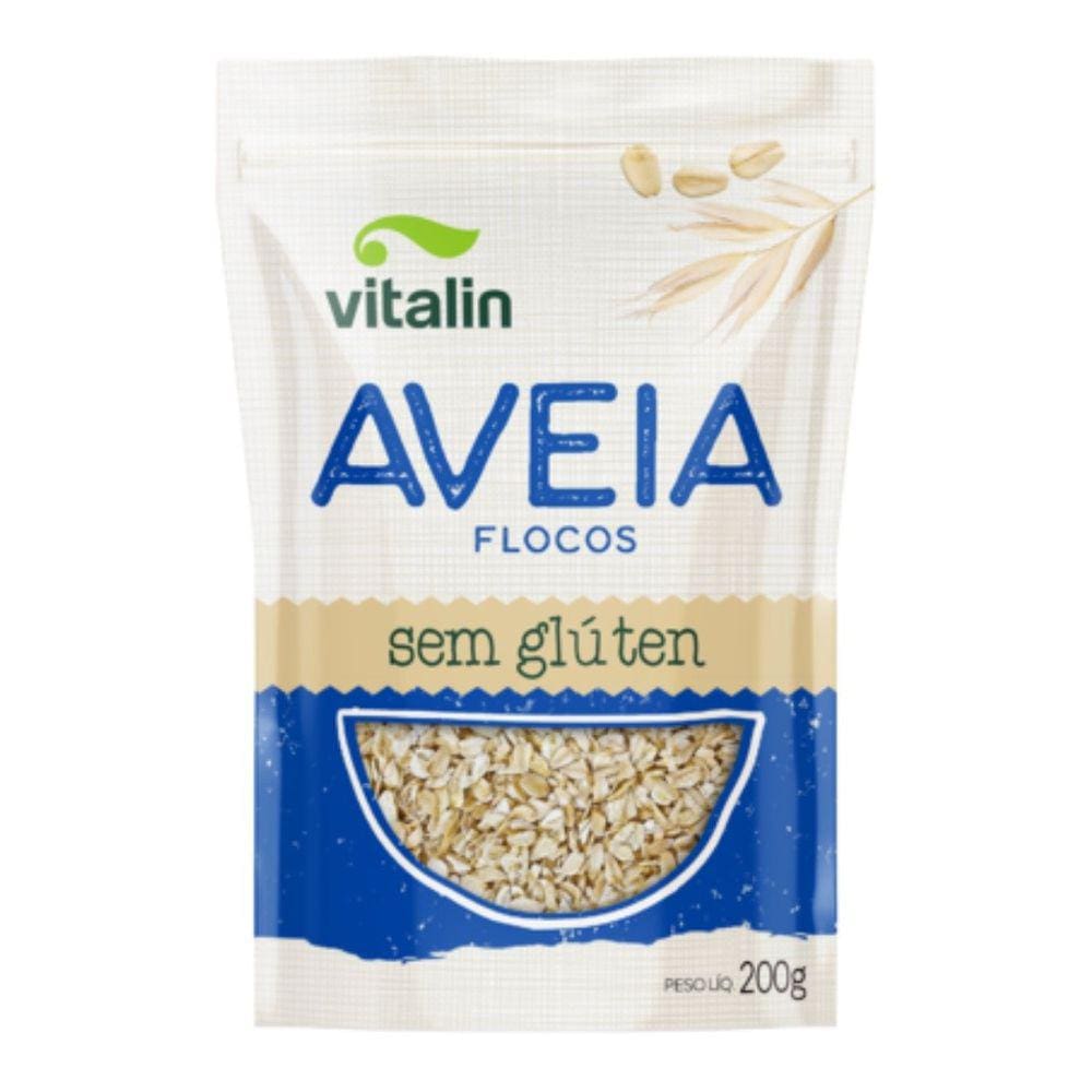Aveia Flocos Grossos Vitalin 200G