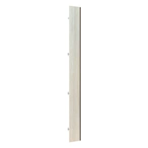 Porta para Closet Individual 25cm com Puxador Perfil Champagne Luciane Móveis