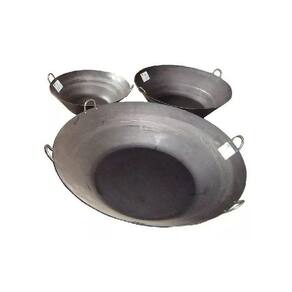 Tacho Beira Alta Preto Aço Carbono 5 Litros 36cm Diâmetro