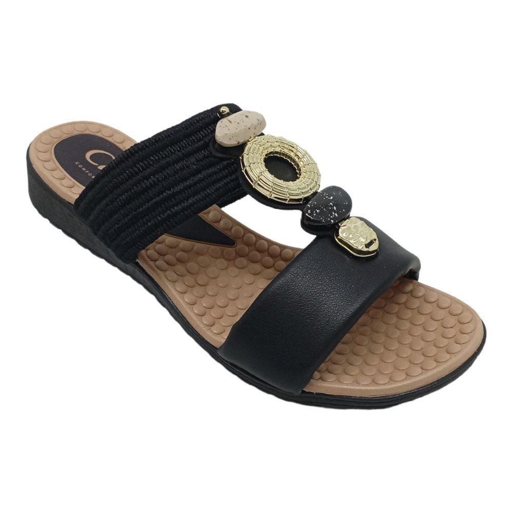 Tamanco Campesi L8574 Feminino - Preto