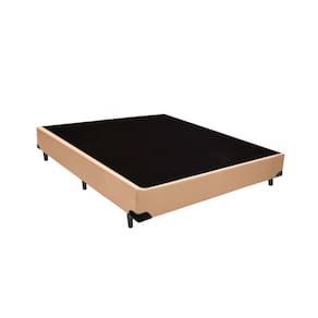 Cama Box Viúva NK Camas Sintético Bege 40x128x188
