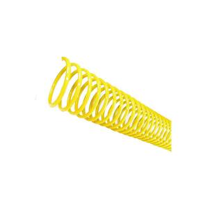 Espirais para Encadernação Amarelo 45mm 400 Folhas 16 und