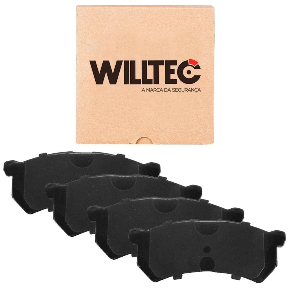 Kit Pastilha Freio Kwid 2018 a 2023 Dianteira Willtec PW984