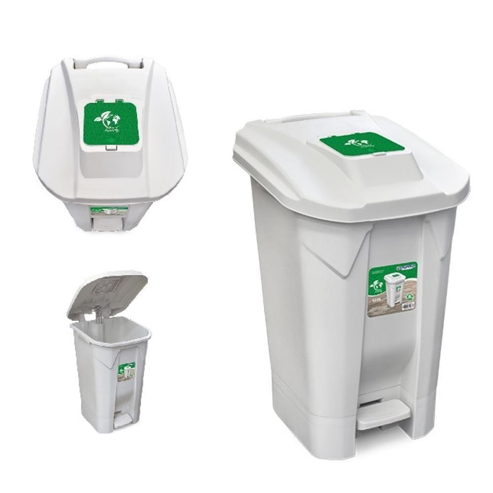 Lixeira Gigante 120 Litros Container Coleta Seletiva Cesto
