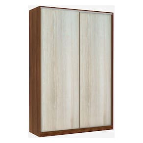 Guarda Roupa 2 Portas de Correr 3 Gavetas 159 cm Prime Luciane Móveis