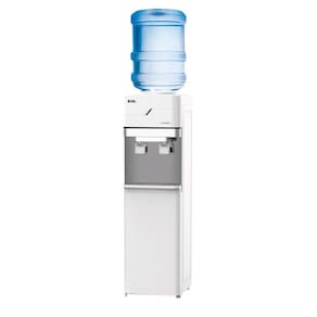 Bebedouro de Coluna para Garrafão com Armário EOS Mineralle Compressor Branco EBC01BCA 220V