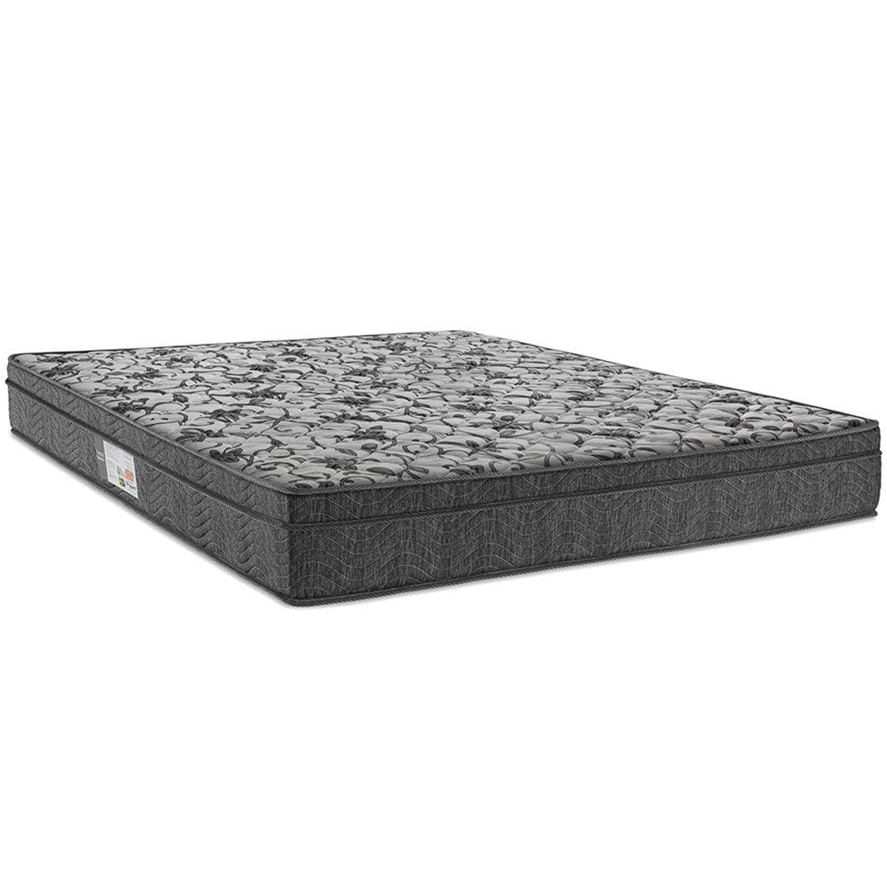 Colchão Ortobom Viúva Physical Molas Nanolastic Ortopillow Cinza 128X188X23