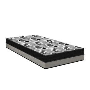 Colchão ISO Dupla Face Solteiro Ortobom 88x188x20cm Cinza/Preto