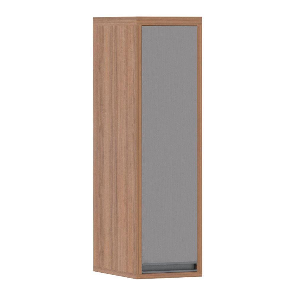 Armário Aéreo 20 cm 1 Porta de abrir 1 Prateleira Isa Luciane Móveis