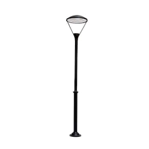 Poste Colonial De Jardim Floripa Led Alumínio Fundido 484Cm