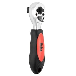 Catraca Soquete Tipo Toco com Encaixe Duplo 1/4" e 1/2" - 0DE - EDA