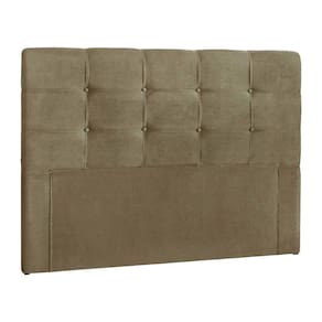 Cabeceira Painel De Casal 140cm Para Cama Box Clean Suede Bege - SA Móveis
