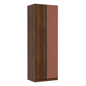 Guarda Roupa Canto Reto 1 Porta 80cm Prime Luciane Móveis