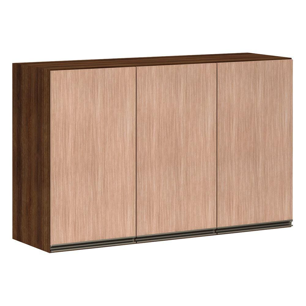 Armário Jade para Cozinha 120 cm 3 Portas Luciane