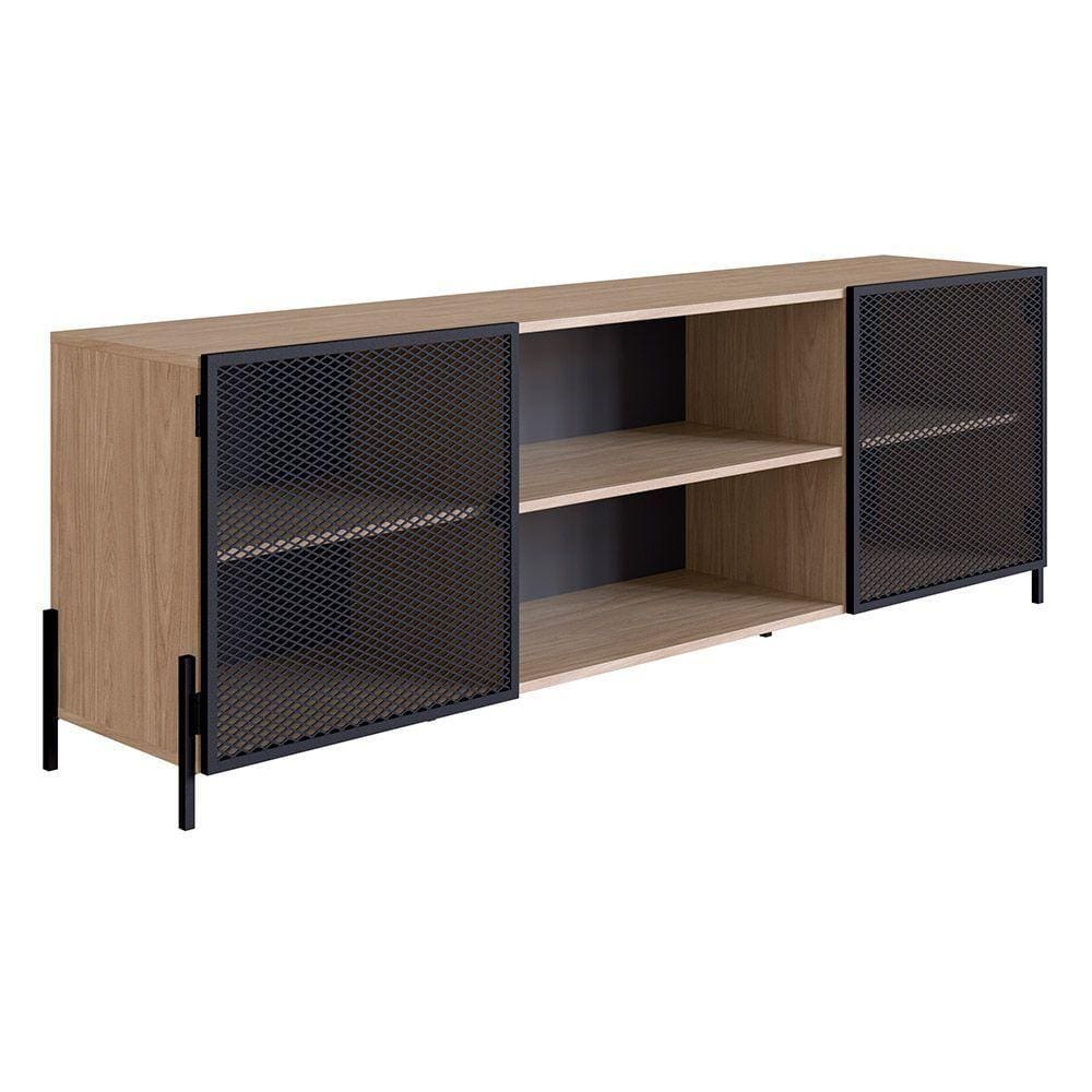 Rack New Hanover E Preto 180 Cm - D`rossi