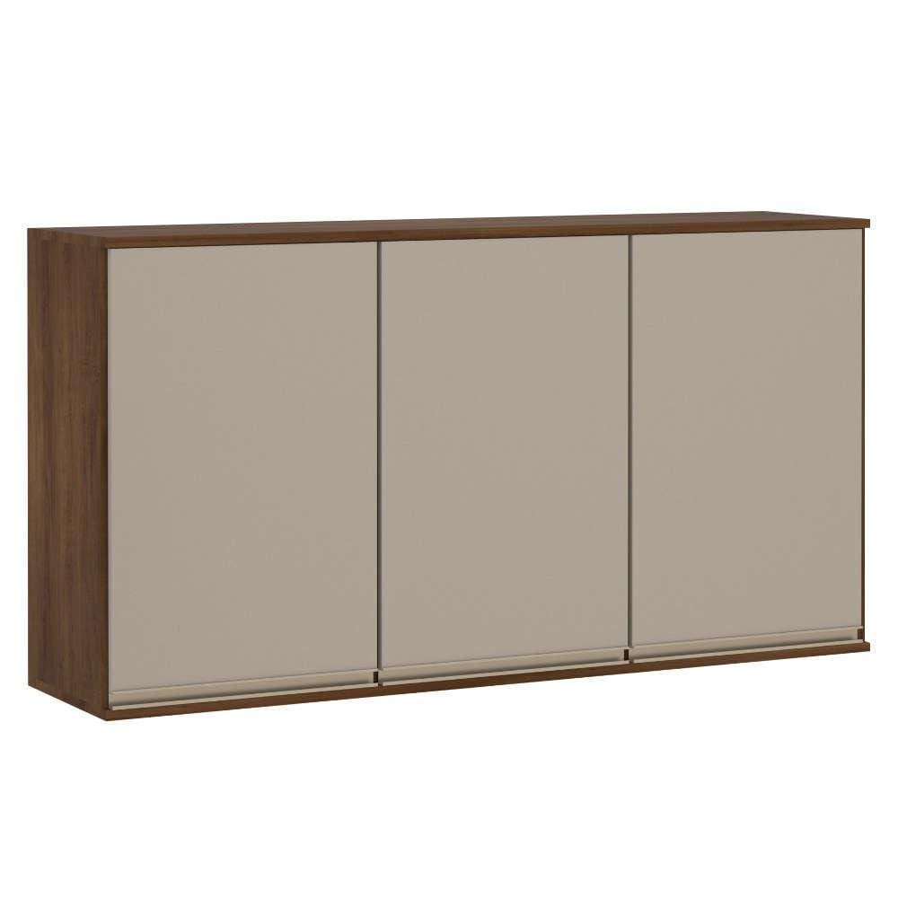 Armário Jade para Cozinha 120 cm 3 Portas Luciane
