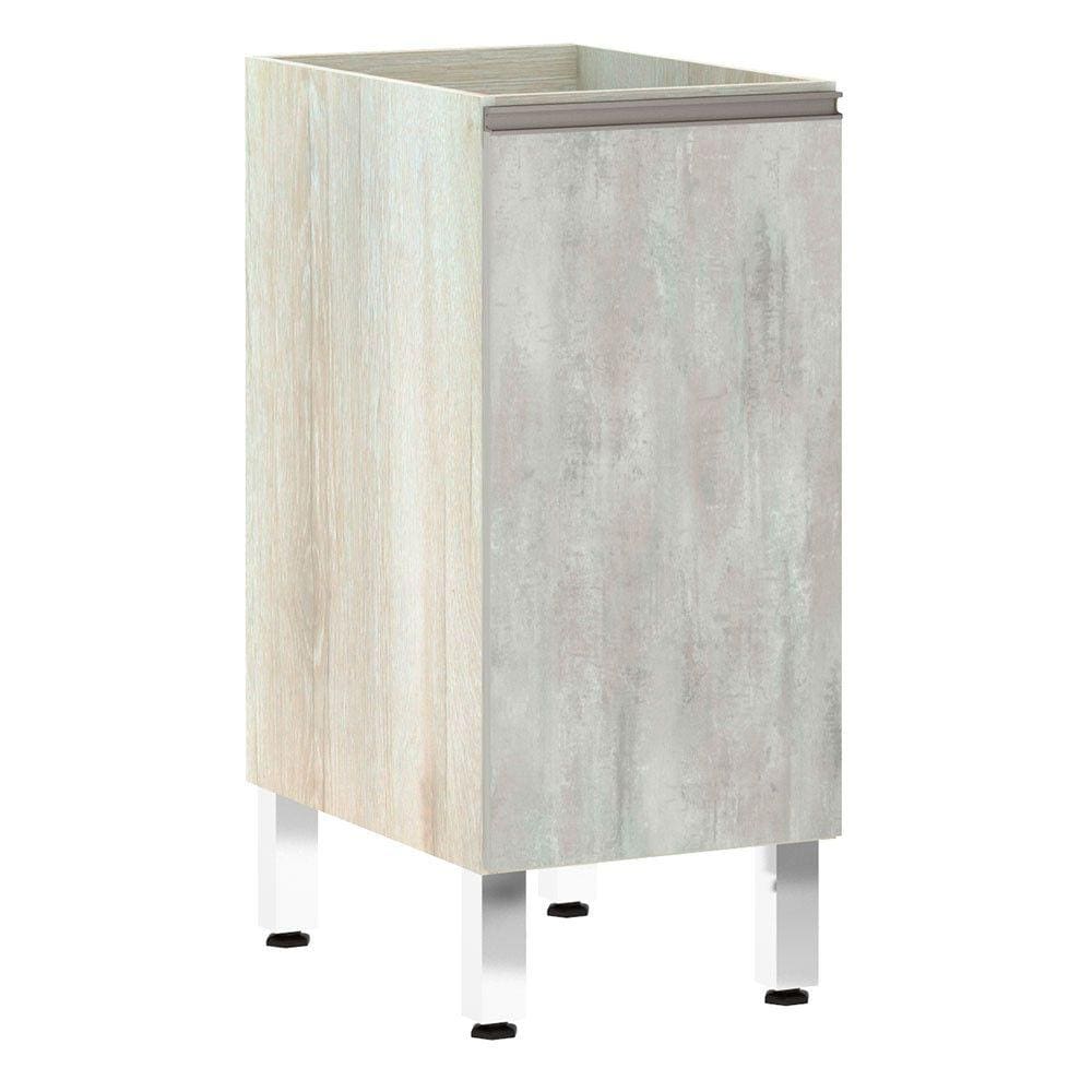 Balcão de Cozinha sem Tampo 35cm 1 Porta Luci Luciane Móveis